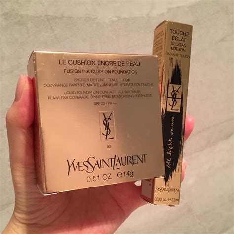 ysl fusion ink vs touche eclat cushion|best ysl foundation for skin.